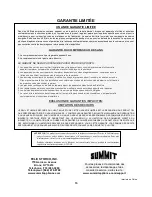 Предварительный просмотр 16 страницы Summit CM406W Instruction Manual