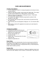 Предварительный просмотр 11 страницы Summit CP97R-1 Instruction Manual