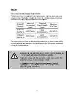 Предварительный просмотр 7 страницы Summit CR2110 Instruction Manual