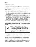 Preview for 6 page of Summit CR2115 Instruction Manual