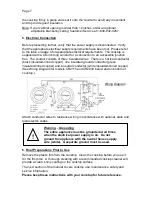 Preview for 8 page of Summit CR2115 Instruction Manual