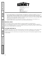 Предварительный просмотр 48 страницы Summit CR424BL Owner'S Manual And Installation Instructions