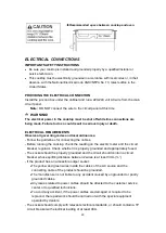 Предварительный просмотр 21 страницы Summit CR4B23T User'S Manual And Installation Instructions