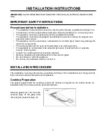 Предварительный просмотр 5 страницы Summit CREK2B Instruction Manual