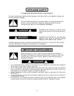 Preview for 3 page of Summit CSD2B230 Owner'S Manual