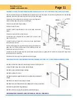 Предварительный просмотр 11 страницы Summit CT66 Series Use And Care Manual