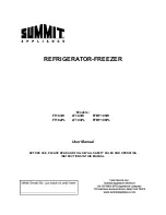 Summit FF101W User Manual preview