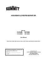 Предварительный просмотр 5 страницы Summit FF1091WIM Manual