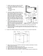 Предварительный просмотр 9 страницы Summit FF12DROS24 User Manual