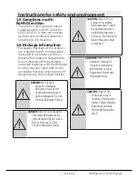 Предварительный просмотр 7 страницы Summit FF1511SS Instruction Manual