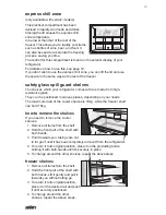 Предварительный просмотр 24 страницы Summit ff1525plx Use And Care Manual