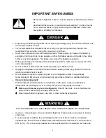 Preview for 2 page of Summit FF28L Instruction Manual