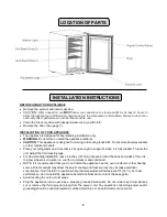 Preview for 5 page of Summit FF31L7 Owner'S Manual