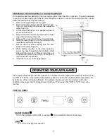 Preview for 7 page of Summit FF31L7 Owner'S Manual