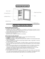 Preview for 5 page of Summit FF31L7BI Owner'S Manual