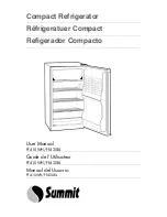 Preview for 1 page of Summit FF410WH User Manual