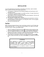 Предварительный просмотр 6 страницы Summit FF412ES Instruction Manual