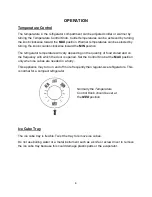 Предварительный просмотр 9 страницы Summit FF412ES Instruction Manual