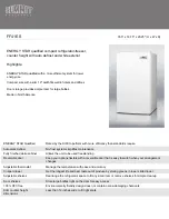 Summit FF41ES Specifications preview