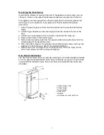 Preview for 8 page of Summit FF61 Instruction Manual