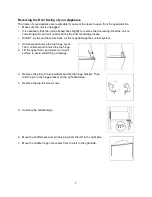 Preview for 7 page of Summit FF82W Installation Instructions Manual