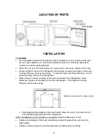 Preview for 5 page of Summit FFAR21L Instruction Manual