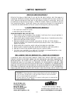 Предварительный просмотр 12 страницы Summit FFAR22LW Instruction Manual