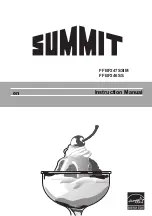 Предварительный просмотр 1 страницы Summit FFBF246SS Instruction Manual