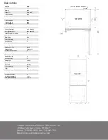 Preview for 2 page of Summit FFBF285SS Specifications