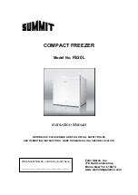 Предварительный просмотр 1 страницы Summit FS20L Instruction Manual