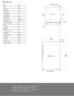 Предварительный просмотр 2 страницы Summit FS60SSVH Specifications