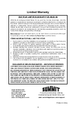 Preview for 4 page of Summit HOTEL BOX HBOX168 Instruction Manual