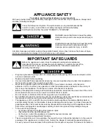 Preview for 4 page of Summit LWBC30 User Manual