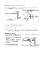 Preview for 15 page of Summit MHOTR241W Installation Instructions Manual