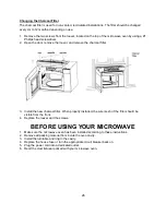 Preview for 26 page of Summit MHOTR241W Installation Instructions Manual