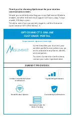 Preview for 2 page of Summit OptConnect Complete Manual