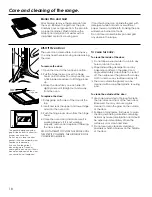 Предварительный просмотр 18 страницы Summit PRO246SS Owner'S Manual And Installation Instructions