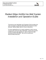 Preview for 2 page of Summit Radiant Edge HotSlot Installation And Operation Manual