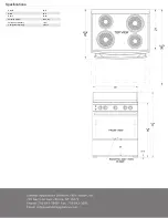 Предварительный просмотр 2 страницы Summit RE304W Specifications