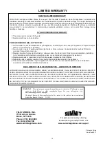 Preview for 10 page of Summit SCFF1842 Owner'S Manual