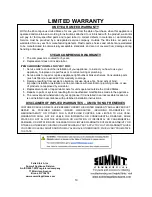 Preview for 10 page of Summit SCFM252WH Manual