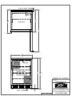 Preview for 1 page of Summit SCR-600L Series Dimensional Drawing