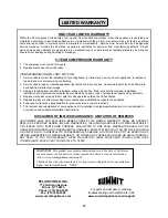 Предварительный просмотр 12 страницы Summit SCR1275 Instruction Manual