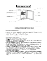 Предварительный просмотр 5 страницы Summit SCR215L Owner'S Manual