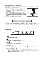 Preview for 7 page of Summit SCR215LBI Instruction Manual