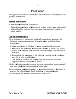 Preview for 5 page of Summit SINC1110 Use And Care Manual