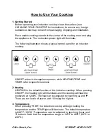 Preview for 11 page of Summit SINC1110 Use And Care Manual