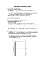 Предварительный просмотр 6 страницы Summit SP7D2 Owner'S Manual