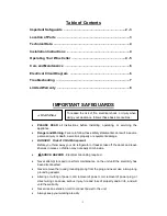 Preview for 2 page of Summit SWC546LBI Instruction Manual