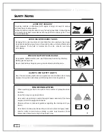 Preview for 25 page of Summit TX25H Operator'S Manual